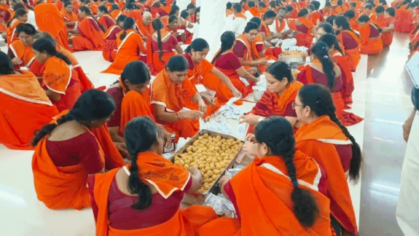 Laddu Preparation started in Tirupati for Rama Lalla