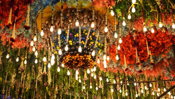 New Year Decoration At Shree Kshetra Dharmasthala