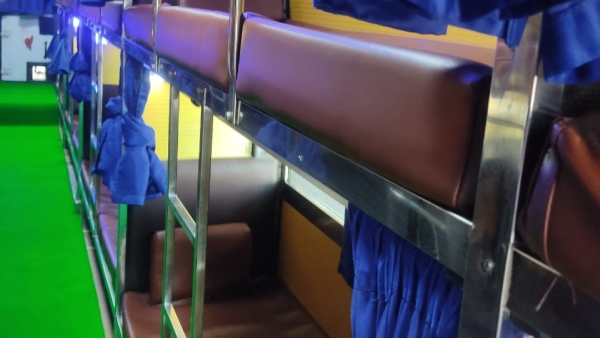 KKRTC Sandur Bengaluru AC Sleeper Bus Fare And Schedule