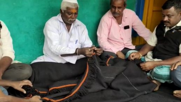 Special Blankets Being Transported from Dharwad to Ayodhya for Sri Ram Mandir