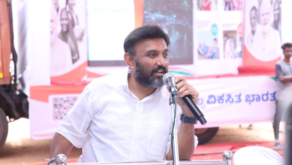 If Dr. K. Sudhakar Contest In The Lok Sabha, I will Be The Opponent Says Pradeep Eshwar