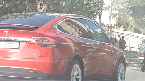 Tesla Turns Heads as Spotted Roaming Bengaluru Streets, Pictures Go Viral