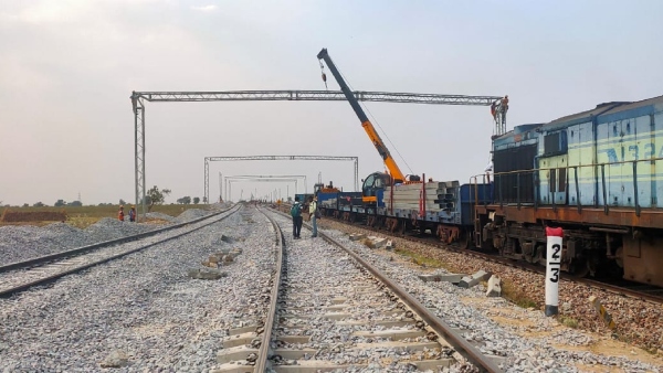 Indian Railways How much progress has made in track electrification under Karnataka SWR? Indian Railways How much progress has made in track electrification under Karnataka SWR?