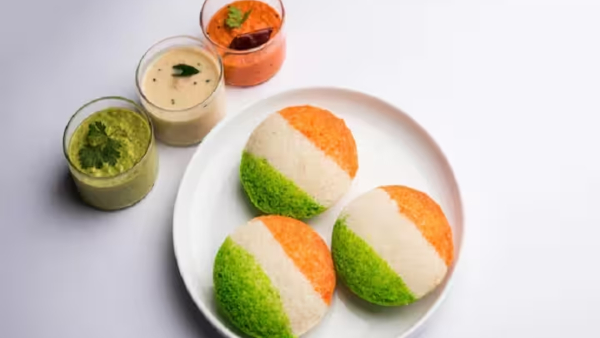 How to make Tricolor Dosa and Idli on Republic Day in Kannada