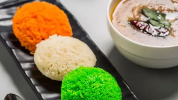 How to make Tricolor Dosa and Idli on Republic Day in Kannada