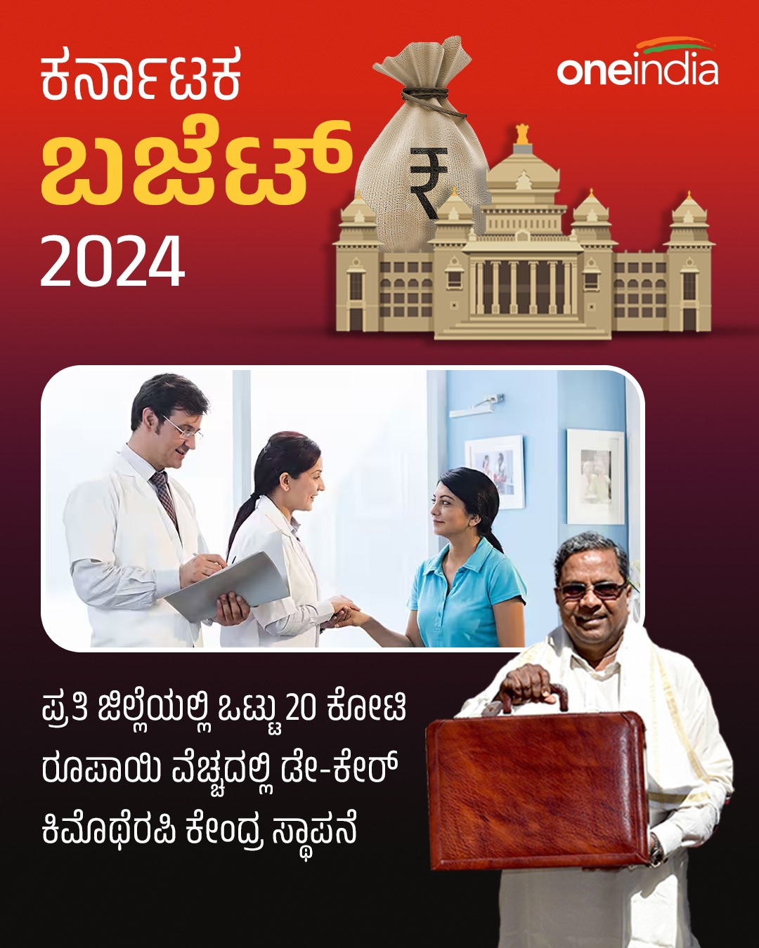 ಪ್ರತಿ ಜಿಲ್ಲೆಯಲ್ಲಿ ಕಿಮೊಥೆರಪಿ ಕೇಂದ್ರ ಸ್ಥಾಪನೆ