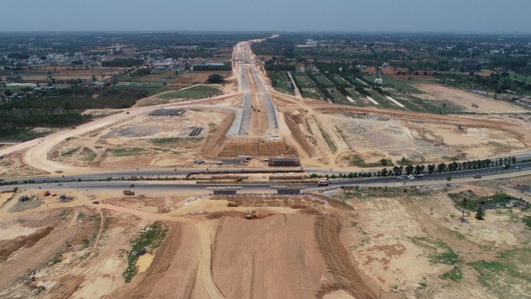 Bengaluru Chennai Expressway Karnataka Completed 87 Per Cent Work