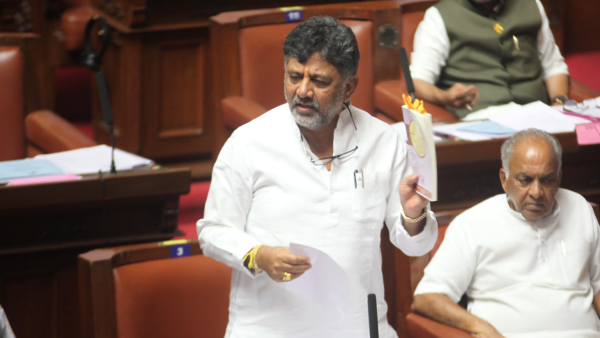 Dk Shivakumar Will Remove His Beard When He Becomes Cm Says N Ravikumar