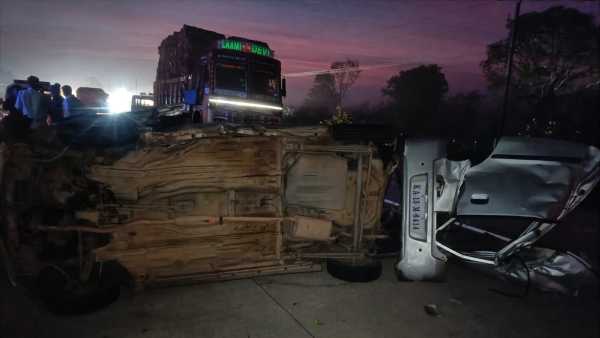 Two Died in Car accident At Hassan