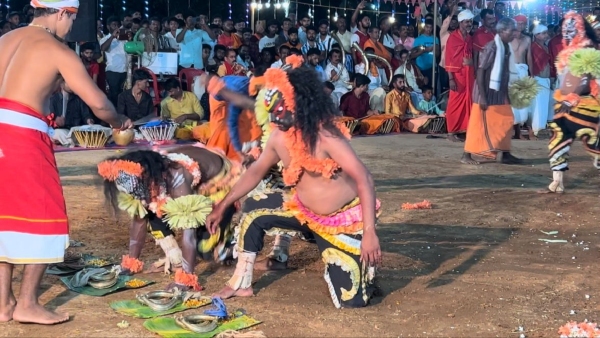 A Special Event For The First Time In The History Of Daivaradhane In Tulunadu