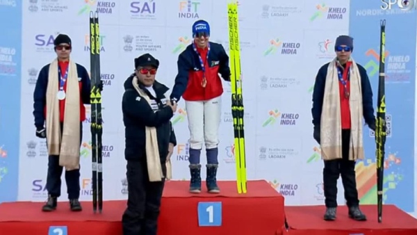 Khelo India Winter Games-2024: Kodagu Girl Wins Gold