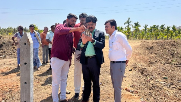 LandBeat software Use for government assets save in Davanagere district