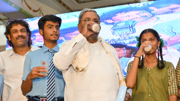 Distribution Of Millet Malt to School Children From Today