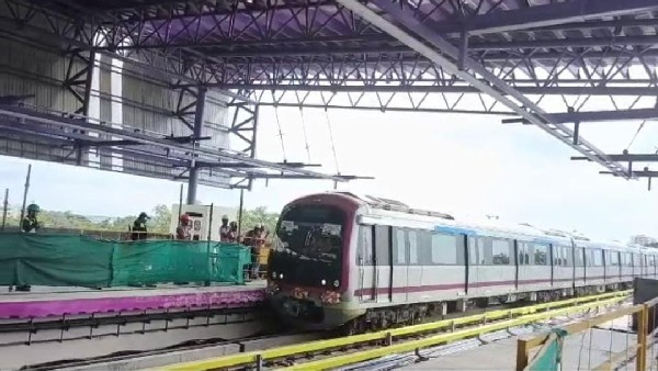 Namma metro: Barricade installation Extension to this metro stations, know details 