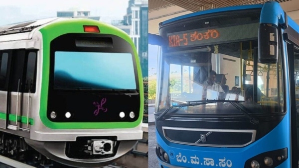 Namma Metro Commuters Scan QR Code here for Get BMTC Metro Feeder Bus service Information