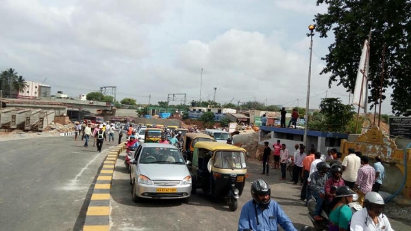 Okalipuram Junction 8 Lane Corridor Two Lane Road To Open Soon