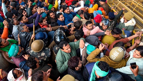 Delhi Chalo: Punjab-Haryana border sealed, mobile internet suspended ahead of farmers’ march 
