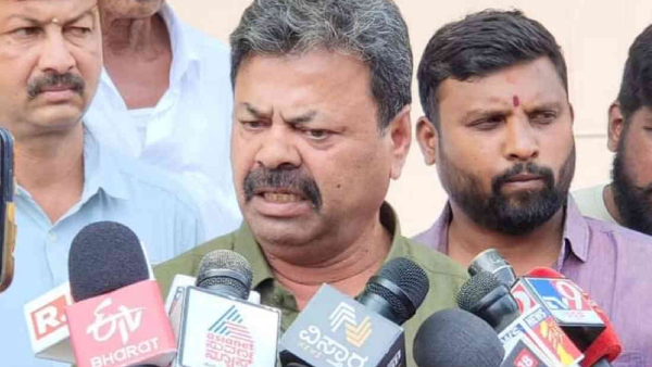 M.P.Renukacharyas mobile switched off from today afternoon, what is the reason?