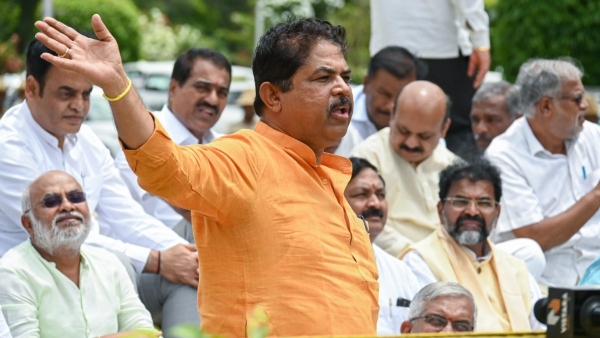 Residentinal School Slogan Change Issue: What Is The BJP R Ashok Reaction