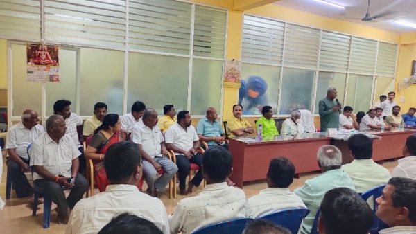 BJP MLA ST Somashekar Campaign For Congress Candidate In Bangalore Teachers Constituency By Poll