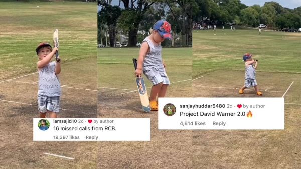 Three-year-old kid batted: Video goes viral Three-year-old kid batted: Video goes viral