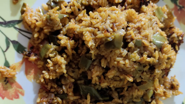 Vangi Bath Recipe: How to make Brinjal Rice Bath without powder at home