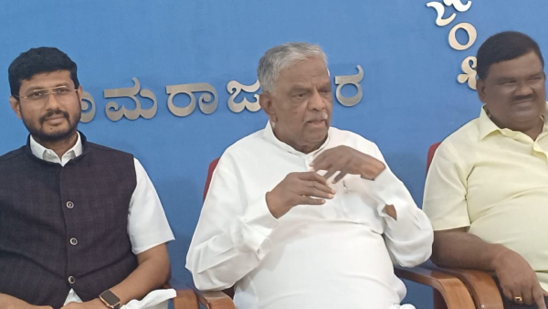 Lok Sabha election: My two sons-in-laws are aspirants from Chamarajanagar: Srinivasa Prasad