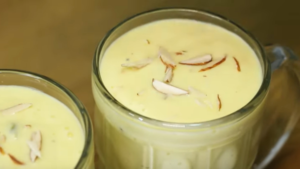 How To Make Badam Milkshake Or Almond Milkshake Recipe