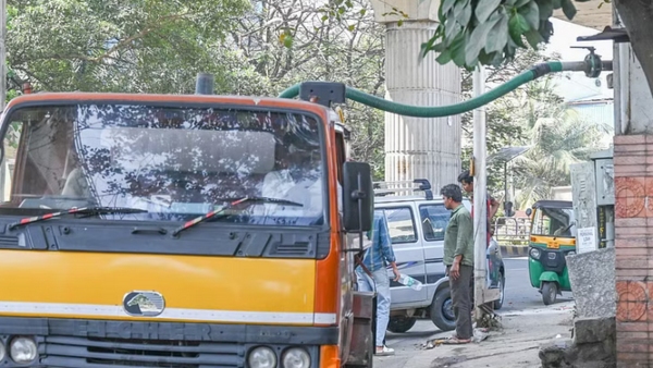 Bengaluru Water Crisis Water Supply Tanker Owners Protest In Bengaluru