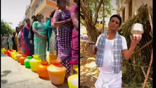 Bengaluru Water Crisis Ex-BBMP Corporator Made Reels Video With Karimani Malika Music Goes Viral