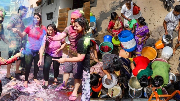 Bengaluru Water Crisis Locals Calls Slams Varthuru s Resort for Wasting Water on Holi Celebration