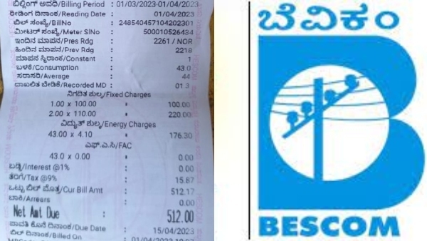 Bescom No late Payment Penalty on March Electricity Bills