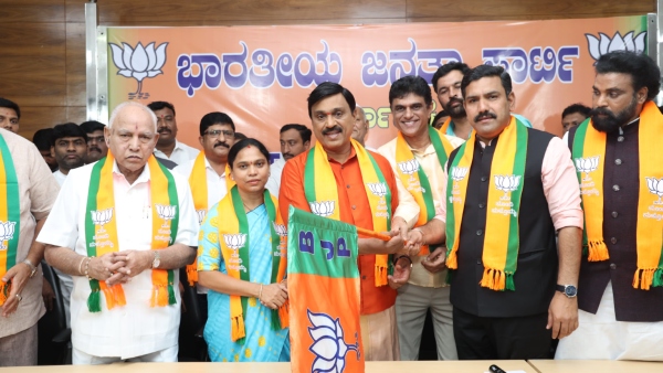 Gali Janardhana Reddy Joins BJP Here is the reaction from BY Vijayendra