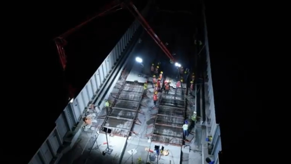 Bullet train project work progress Amazing video shared in twitter by Ashwini Vaishnaw