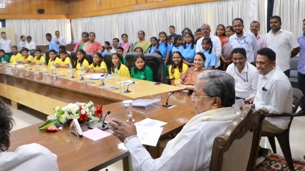Chief Minister Siddaramaiah remembers his school days