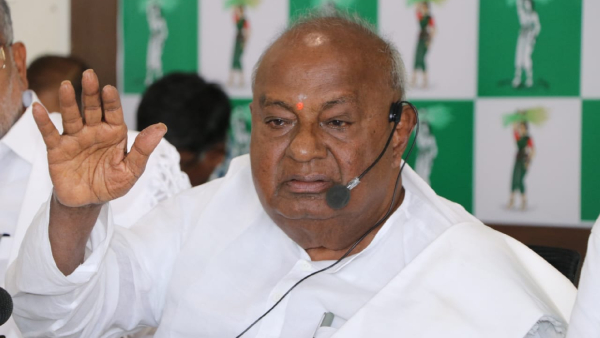 Mekedatu Project DK Shivakumar Reaction For Deve Gowda Statement