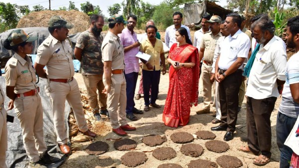 Leopard Found In Around Karnataka University Dharwad