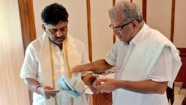 DK Shivakumar Temple Run Ahead Lok Sabha Election 2024 Know His Reaction