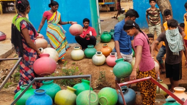 Tungabhadra Dam Water Release For Canal For Drinking Water