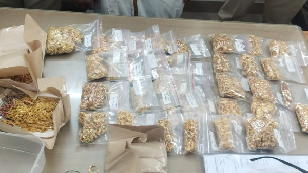 More Than 5 KG Illegal Gold Seized In Chitradurga District Hiriyur