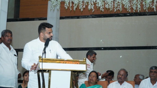 Hassan JDS candidate Prajwal Revanna Has Own Property And Valuables Worth Over 40 84 Crores