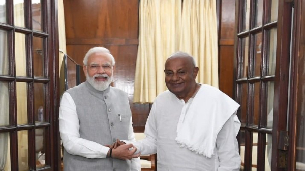 Who Are You To Talk About Modi HD Devegowda Questioned Siddaramaiah