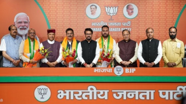 Himachal Politics 6 rebel Congress MLAs from Himachal Pradesh join BJP Himachal Politics 6 rebel Congress MLAs from Himachal Pradesh join BJP