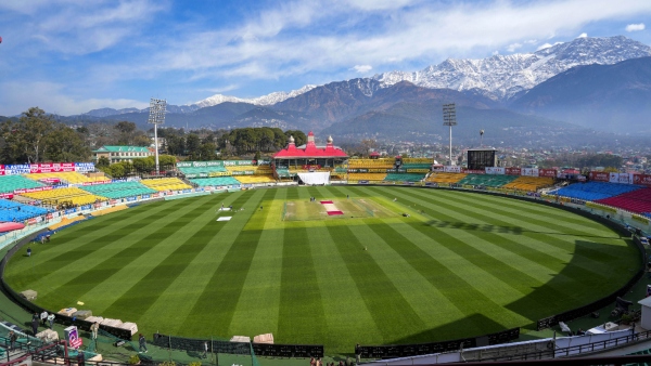 Beautiful Cricket Stadium Dharamshala May Be Witness For Another Victory To Indian Team Beautiful Cricket Stadium Dharamshala May Be Witness For Another Victory To Indian Team