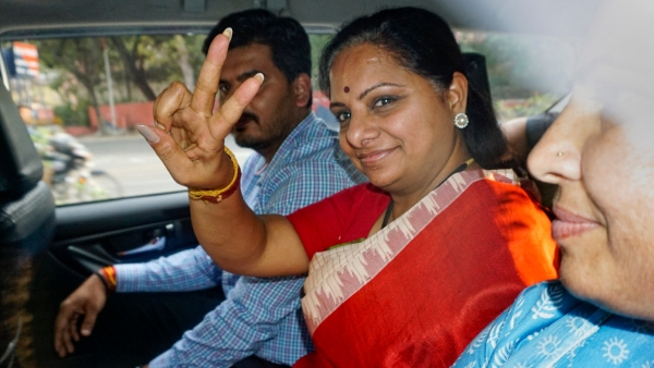 Excise policy scam case Delhi court sent BRS leader K Kavitha to judicial custody till April 9 Excise policy scam case Delhi court sent BRS leader K Kavitha to judicial custody till April 9