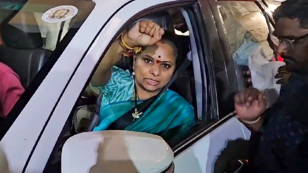 Excise policy scam case Delhi court sent BRS leader K Kavitha to judicial custody till April 9 Excise policy scam case Delhi court sent BRS leader K Kavitha to judicial custody till April 9