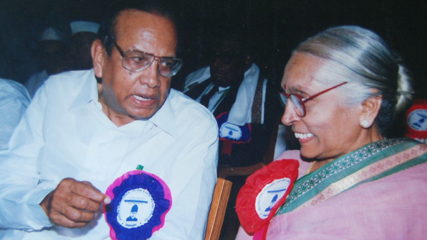 Davanagere famous family s daughter-in-law and Former minister Nagamma Keshavamurthy passes away