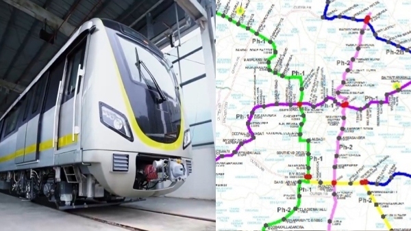 Namma metro Yellow Line Metro Trains To Run Every 15 Mins