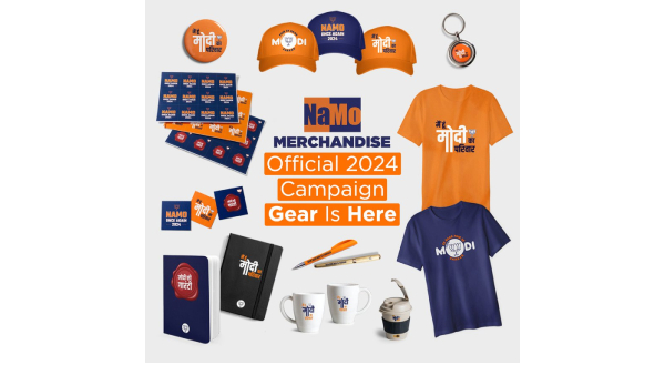 BJP launched NaMo merchandise as part of 2024 Lok Sabha election campaign