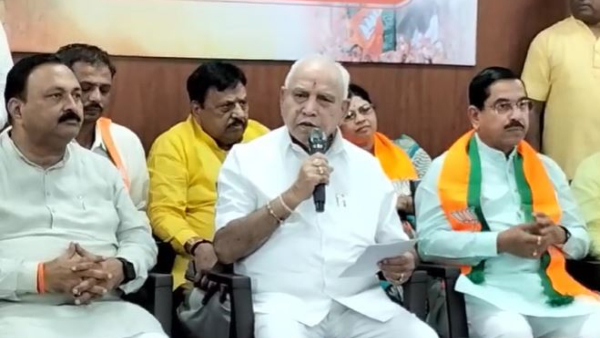 Pralhad Joshi Will Not Change from Dharwad Will Talk to Dingaleshwar Shri Yeddyurappa clarifies Pralhad Joshi Will Not Change from Dharwad Will Talk to Dingaleshwar Shri Yeddyurappa clarifies